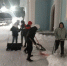 Ребята волонтеры из Центра Правовой Поддержки Студентов, Службы Христианского Милосердия расчистили снег на территории городских храмов - Мелекесская епархия