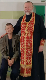 Пасхальный молебен в Психоневрологическом интернате п. Лесной