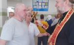 Пасхальный молебен в Психоневрологическом интернате п. Лесной