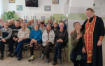 Пасхальный молебен в Психоневрологическом интернате п. Лесной