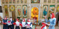 Пасхальный утренник в Сенгилее - Мелекесская епархия