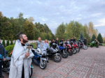 Любители двух колес собрались в храме для того, чтобы почтить память братий и сестер погибших в дтп