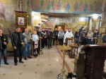 Любители двух колес собрались в храме для того, чтобы почтить память братий и сестер погибших в дтп