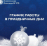 о графике работы поликлиник Клинической больницы № 172 филиал № 2 ФГБУ ФНКЦРиО ФМБА России в преддверии Нового года и праздничные дни. - Администрация г. Димитровград