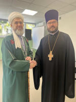 Встреча прот. Олега Беляева с муфтием Ильдаром хаджи Сафиуллиным